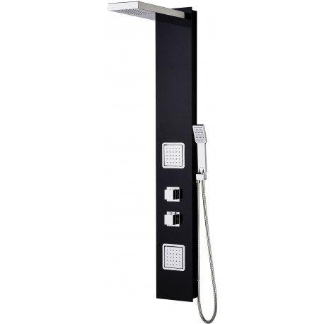 Yari, Black and chrome shower column