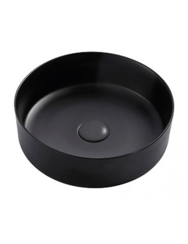 Epona 14" Round Basin with black finish