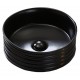 Runden 16", Matte black round basin