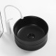 Runden 16", Lavabo en fini noir mat