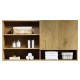 Crios 55", mo oak colour floating vanity