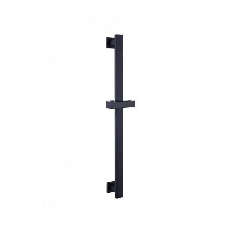 Hand shower support bar, black finish