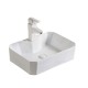 Diz glossy white, porcelain sink