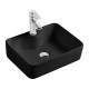 Danu matte black, porcelain sink