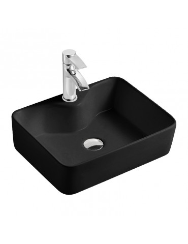 Danu matte black, porcelain sink