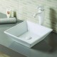 Wakato Blanc, Lavabo en porcelaine