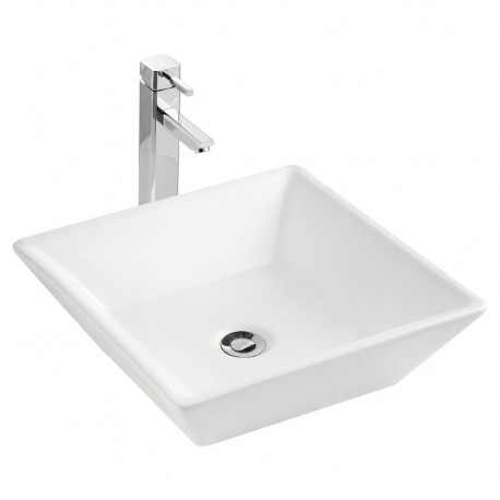 Wakato Blanc, Lavabo en porcelaine