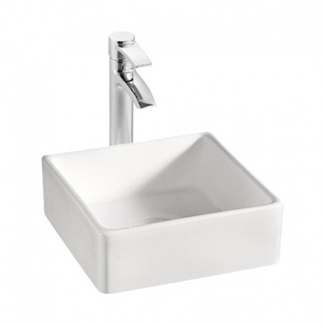 Sulawe Blanc, Lavabo en porcelaine