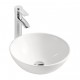 Fand glossy white, porcelain sink