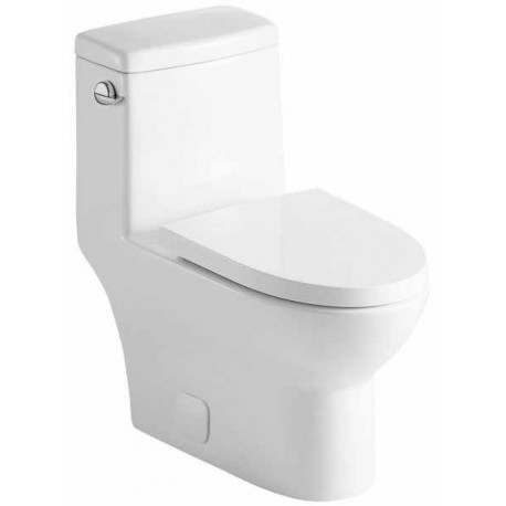 Eana, One piece toilet with flush on the side