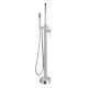 Tatiana, chrome pedestal bath faucet