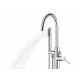 Tatiana, chrome pedestal bath faucet