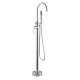 Tatiana, chrome pedestal bath faucet