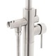 Tatiana, chrome pedestal bath faucet