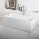 Clio 67", Freestanding bathtub