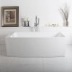 Clio 67", Freestanding bathtub