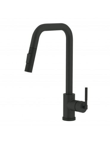 Sedna, matte black kitchen faucet