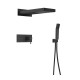 Ares, Black matte shower faucet