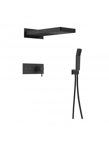 Ares, Black matte shower faucet