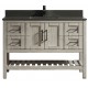 Manille 48" Antique Grey, Solid wood