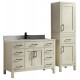 Montpellier 48" Antique Beige, Solid wood