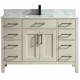 Montpellier 48" Antique Beige, Solid wood