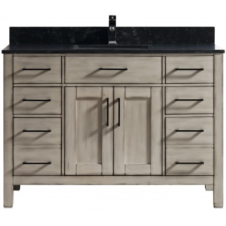 Goli 48" Antique Grey, Solid wood