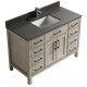 Goli 48" Antique Grey, Solid wood