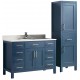 Goli 48" Antique Bleu, Solid wood