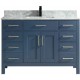 Goli 48" Bleu Antique, bois massif