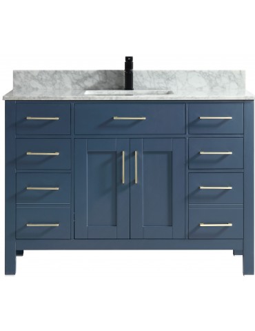 Goli 48" Antique Bleu, Solid wood