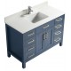 Goli 48" Antique Bleu, Solid wood