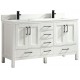 Goli 60" blanc, bois massif