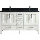 Goli 60" blanc, Solid wood