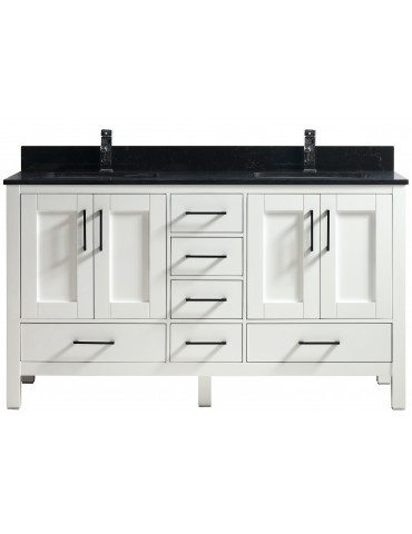 Goli 60" blanc, Solid wood