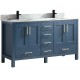 Goli 60" Bleu antique, bois massif