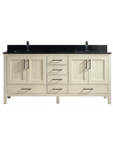 Goli 72" Antique beige, Solid wood