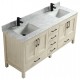 Goli 72" Antique beige, Solid wood