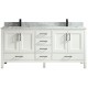 Goli 72" white, Solid wood