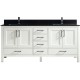 Goli 72" white, Solid wood