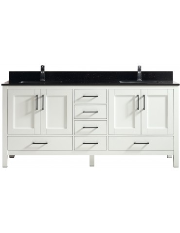 Goli 72" white, Solid wood