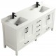 Goli 72" white, Solid wood