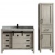 Saga 48" Antique Grey, Solid wood