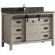 Saga 48" Antique Grey, Solid wood