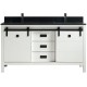 Saga 60" Blanc, bois massif