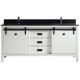 Saga 60" Blanc, bois massif