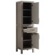 Lyon 20 " Antique Grey, Solid wood Side cabinet