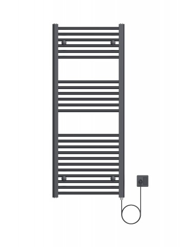 Cozy matte black, towel warmer