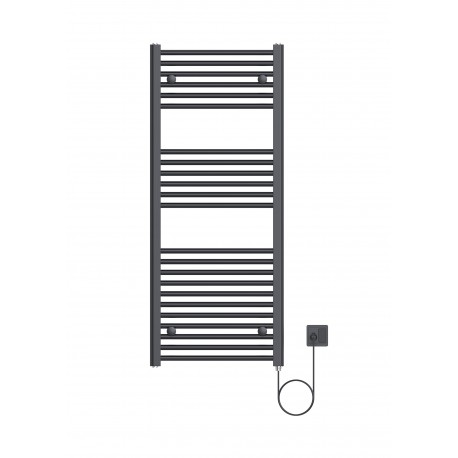 Cozy matte black, towel warmer