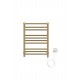 Heat matte gold, electric towel warmer